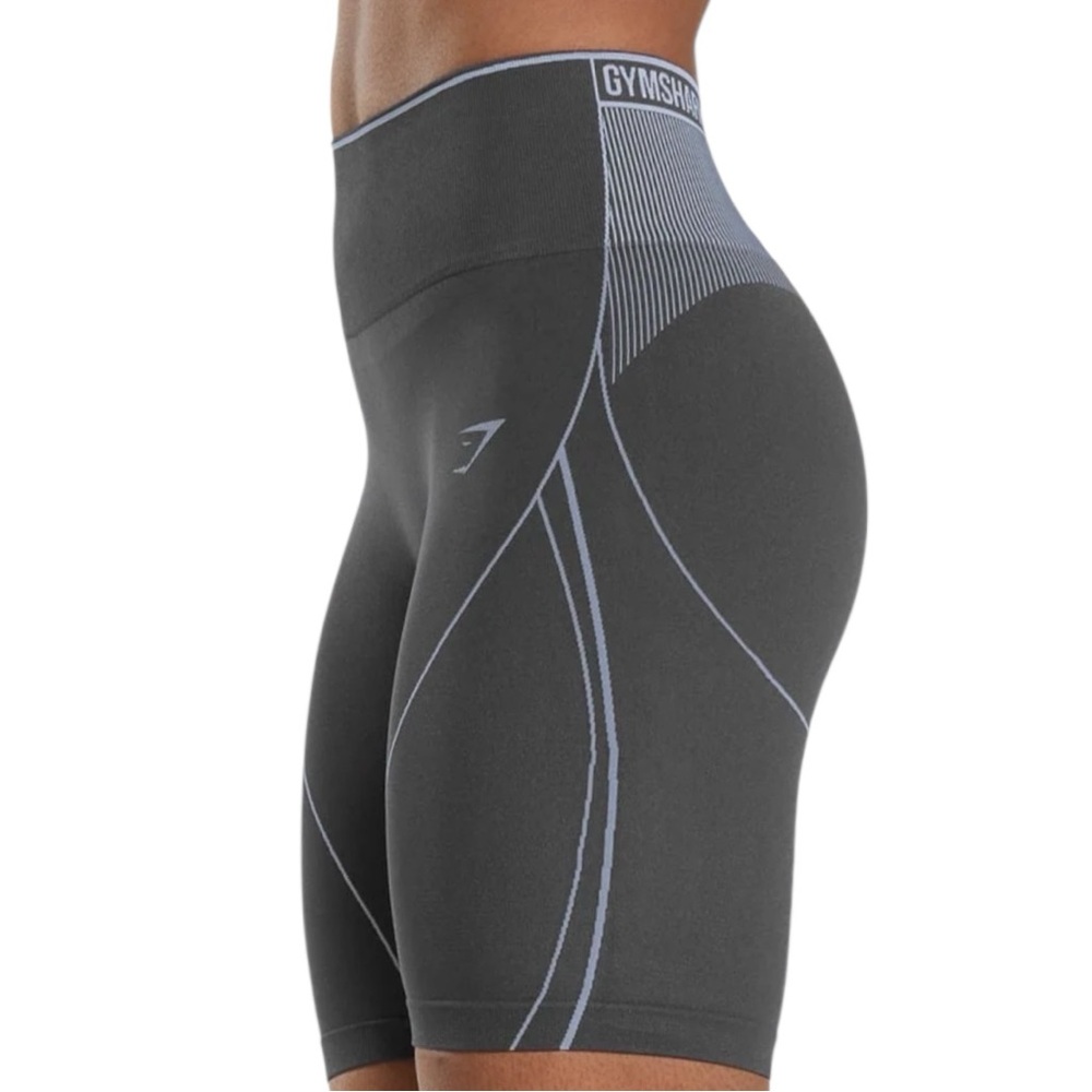 GYMSHARK- APEX SEAMLESS HIGH RISE SHORT - Picture 3 of 7